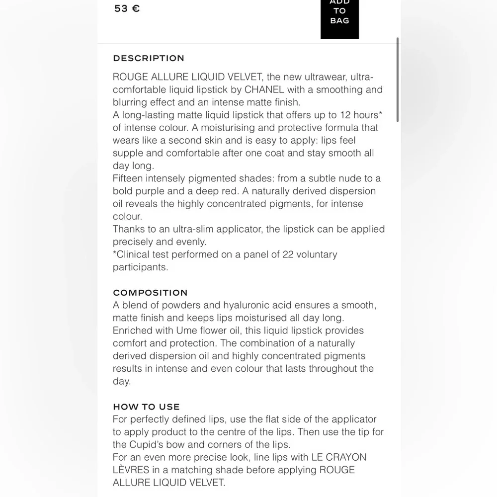 CHANEL Red Lipstick Vibrant Satin Finish - Picture 9 of 9